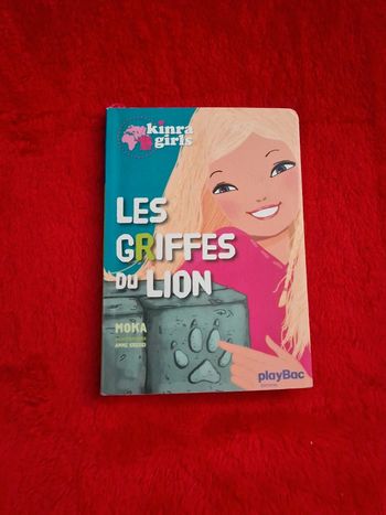 Livre 3 kinra girls les griffes du lion