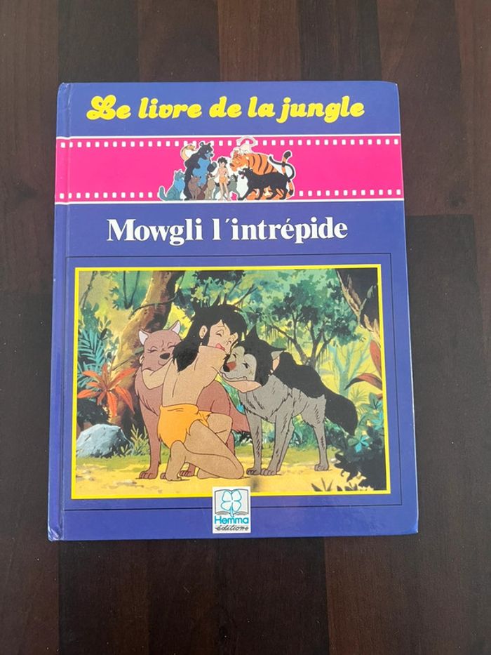 Le livre de la jungle mowgli l'intrépide bonne état