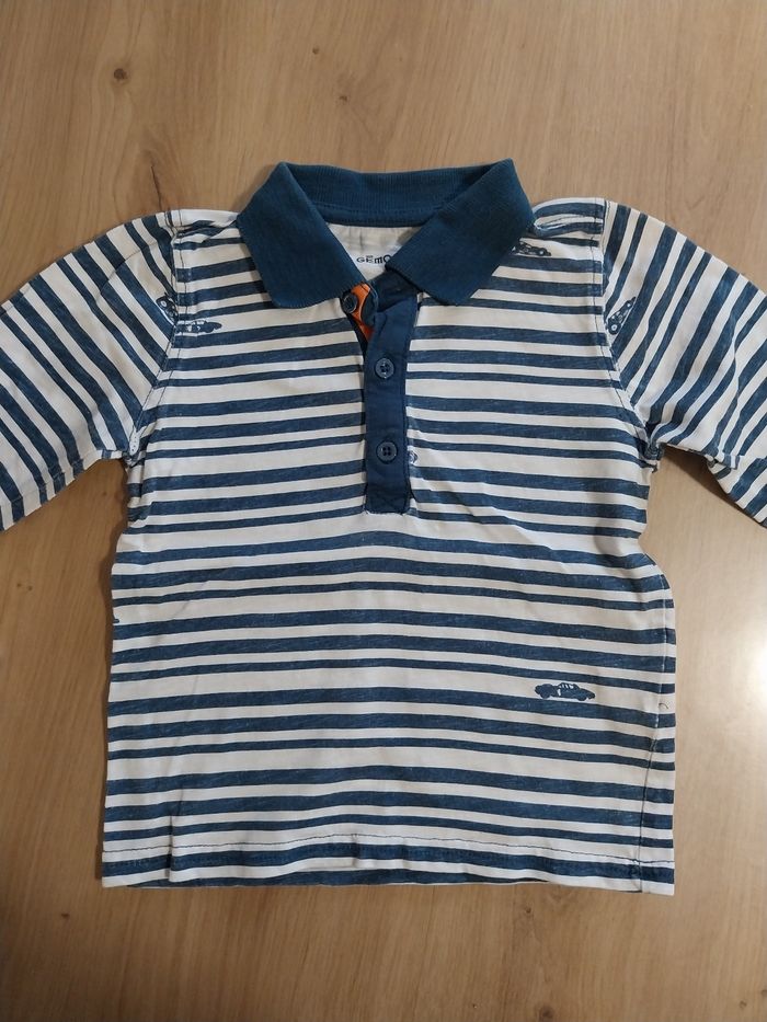 Polo manches longues 2 ans