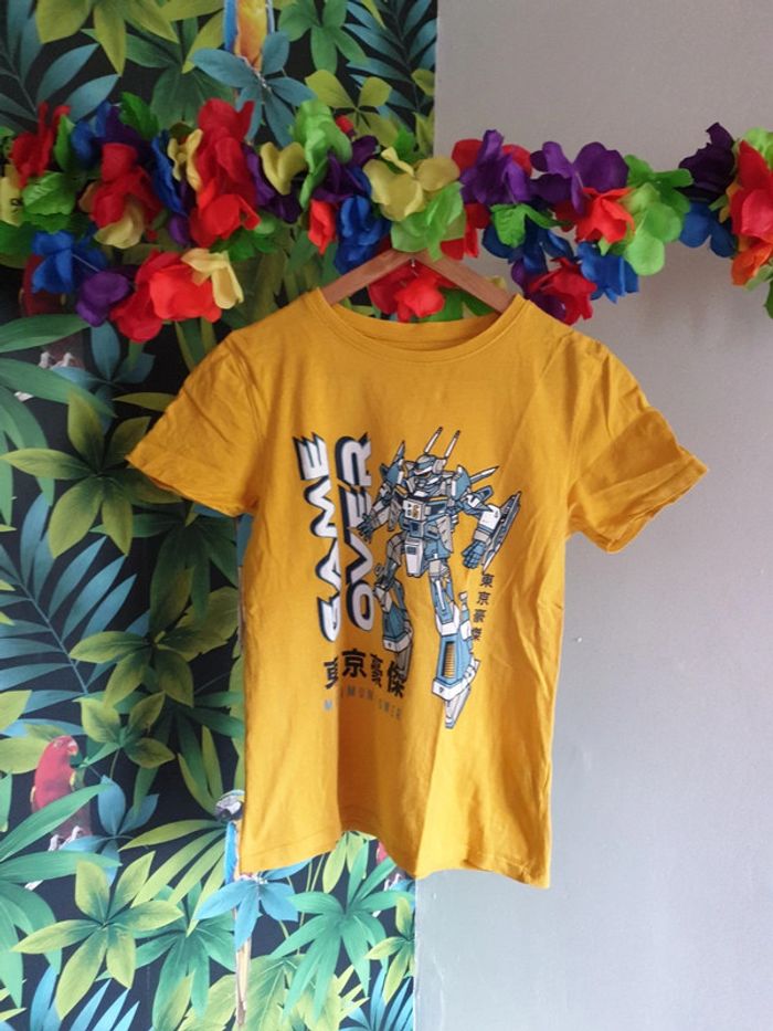 Tee-shirt robot power