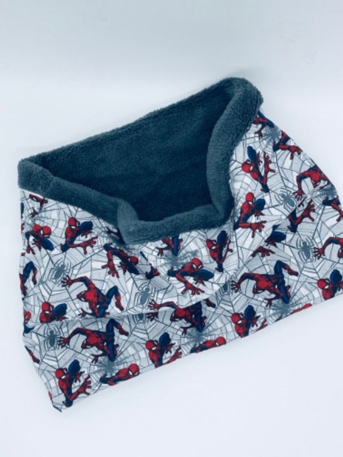 Snood tour de cou cache cou enfant Minecraft plusieurs taille et motifs au choix