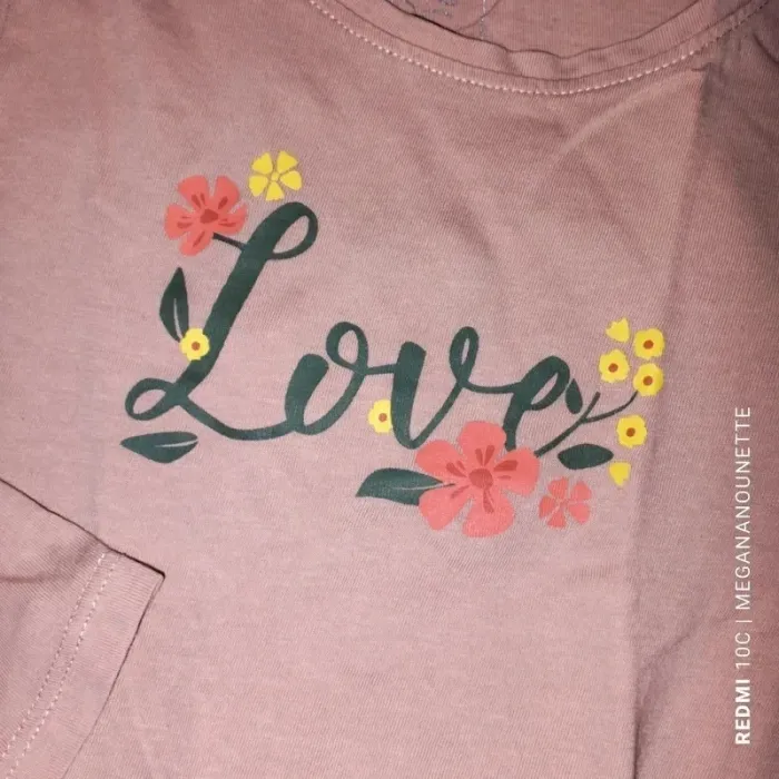 💖 Ensemble fleurie Fille Zara - Taille 4 ans (104 cm) 💖 - photo numéro 4
