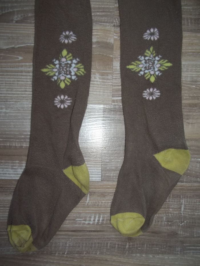 Collant kaki à motif 6 ans - photo numéro 2
