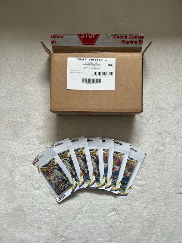 Pokémon EB09 Star Étincelantes - Lot de 28 boosters - photo numéro 3