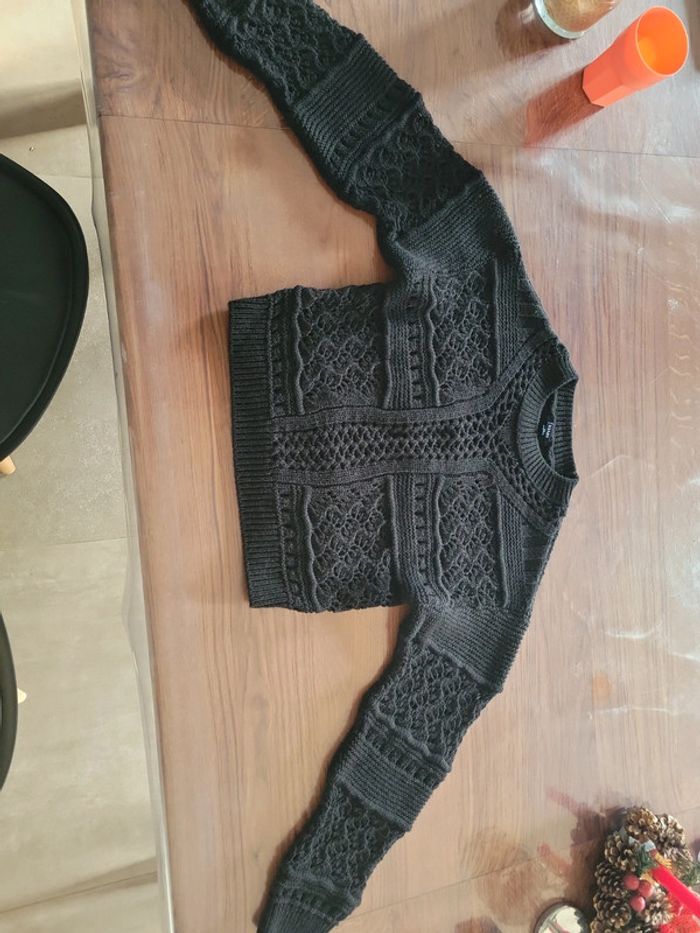Pull noir femme XS - photo numéro 2