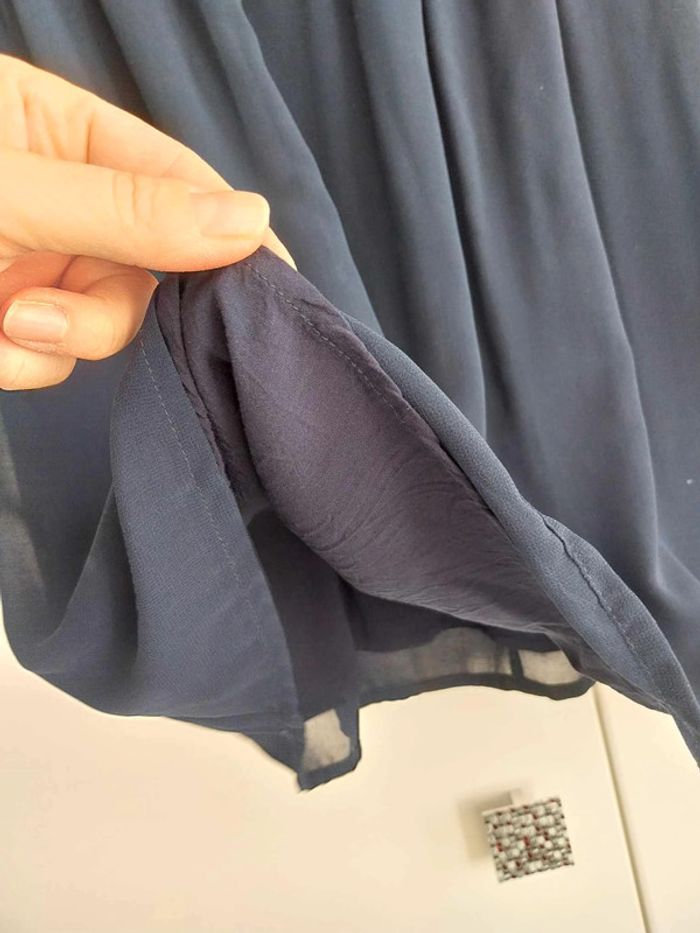 Robe bustier bleu Mango TL - photo numéro 5