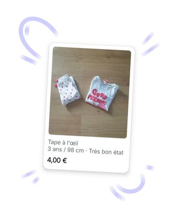 🩷 Pyjama 3 ans Tape à l'œil #emyfleury_3ansfille