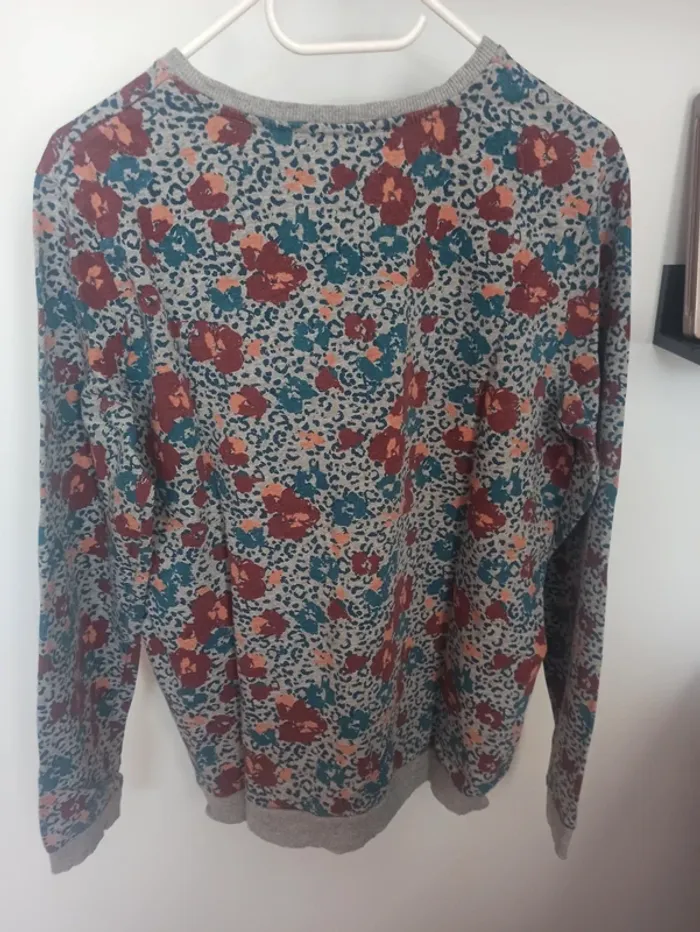Sweat fin fleuri - photo numéro 3