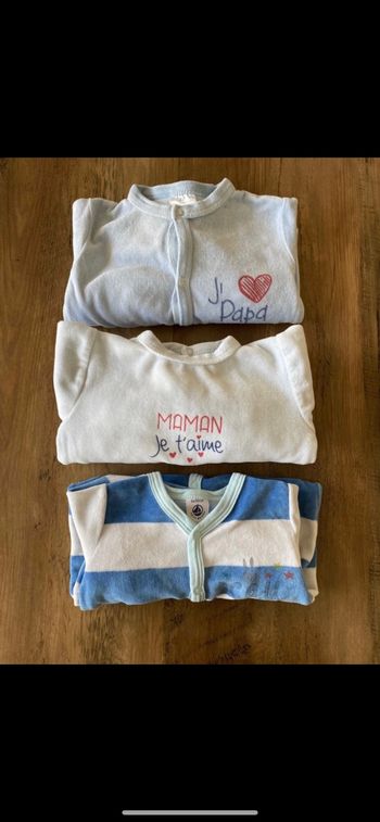 Lot pyjamas 3 mois