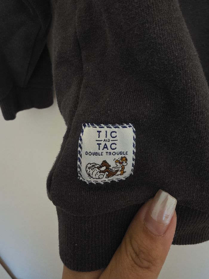 Pull Disney3 Tic & Tac gris foncé taille 3 ans - photo numéro 2