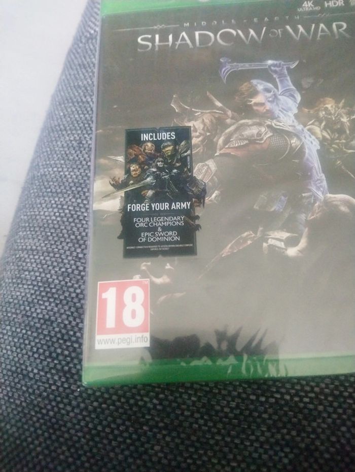 Jeux xbox one shadow of war - photo numéro 3