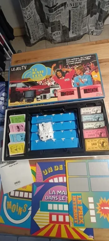 Jeu de société Le Juste Prix des éditions Idéal