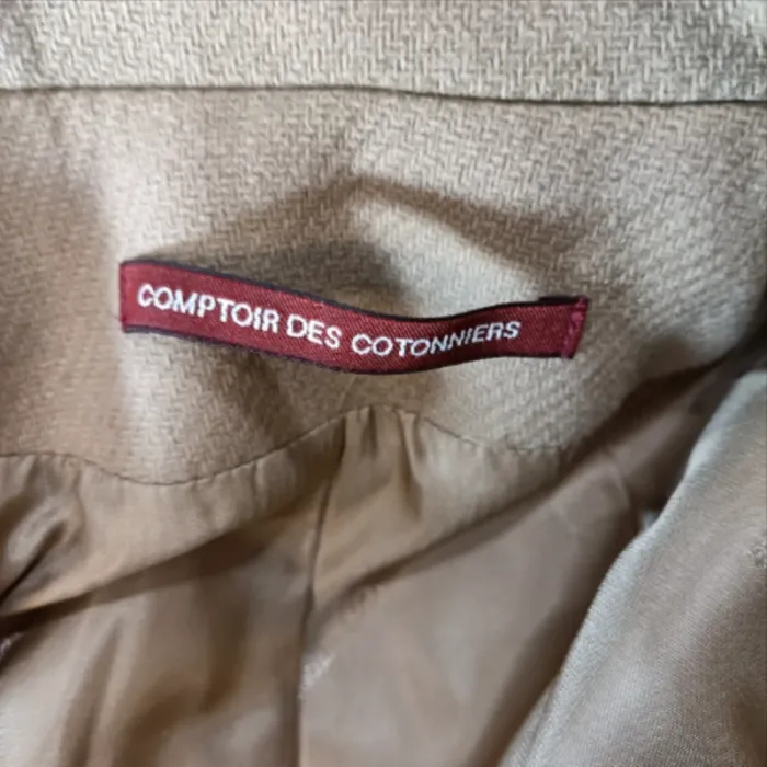 Cape en laine - Comptoir des cotonniers - 40 estimé - LE - photo numéro 5