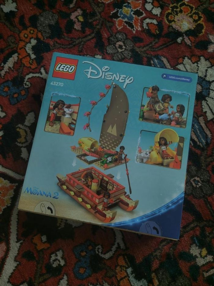 Lego le bateau d'aventure de vaiana neuf - photo numéro 2