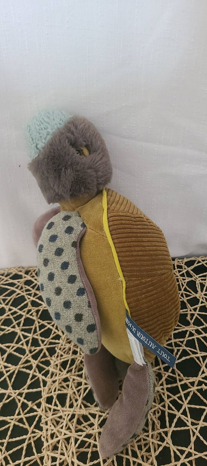 Tout autour du monde Peluche tortue moulin roty - photo numéro 6