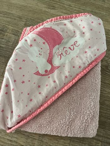Sortie de bain bébé