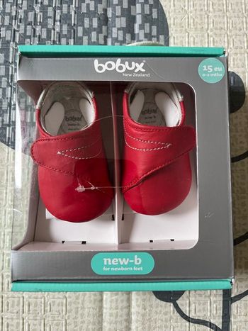 Chaussons cuir BOBUX neufs