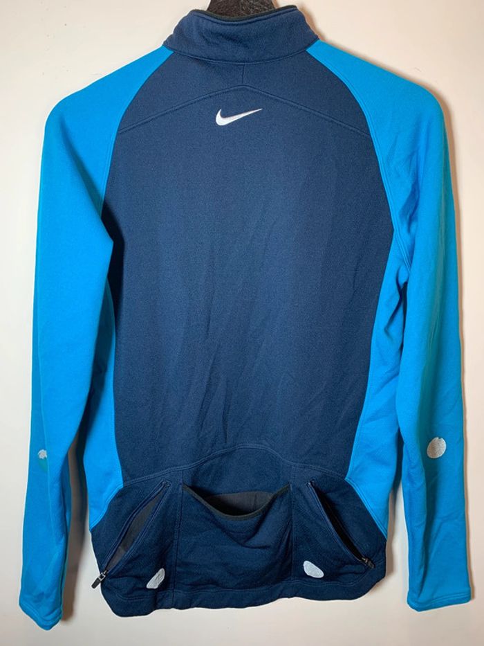Veste de course pour homme Nike Fit bleu marine et ciel taille S 061 - photo numéro 4