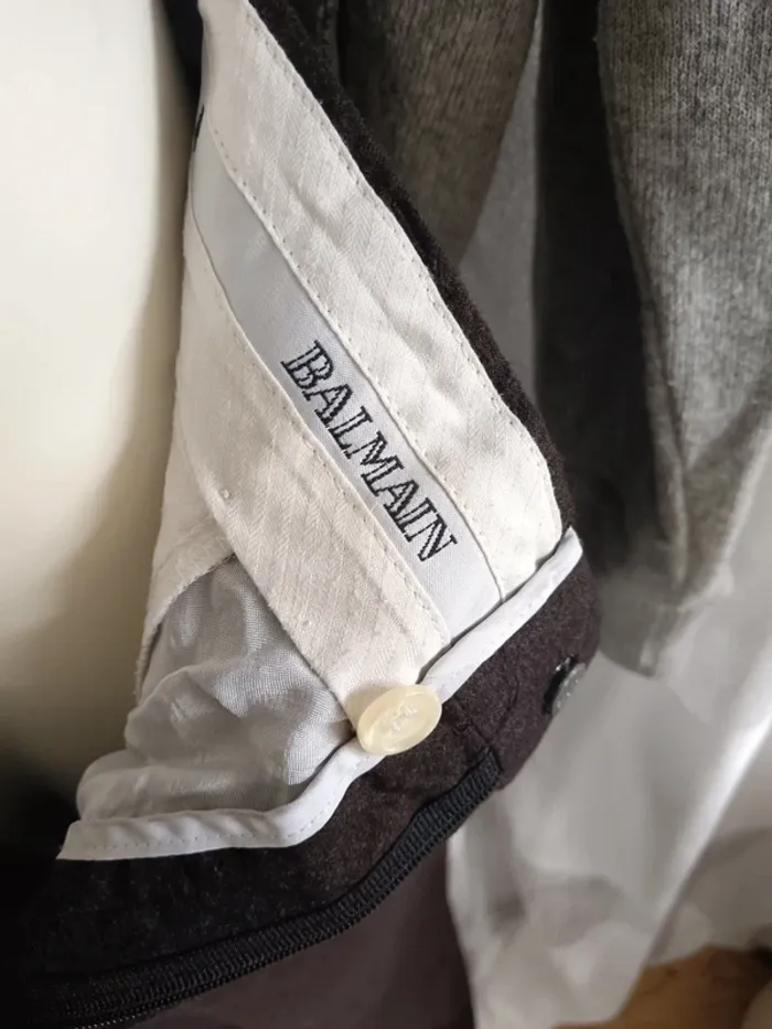 Balmain "Pantalon tailleur vintage" t. 44 - photo numéro 6