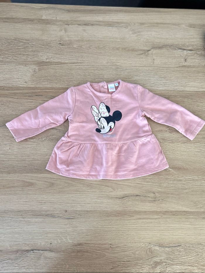 Pull Minnie bébé fille taille 9 mois Kiabi Disney baby