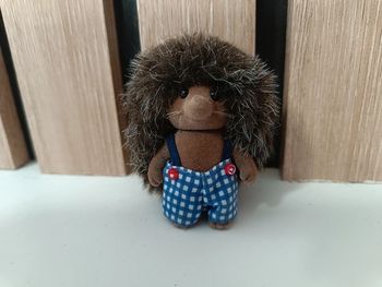 Figurine hérisson enfant garçon famille sylvanian families -