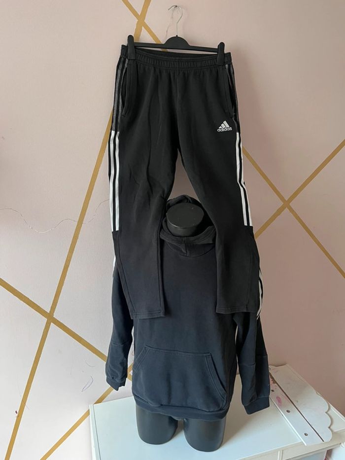 Survêtement Adidas Molletonné Taille L - photo numéro 2