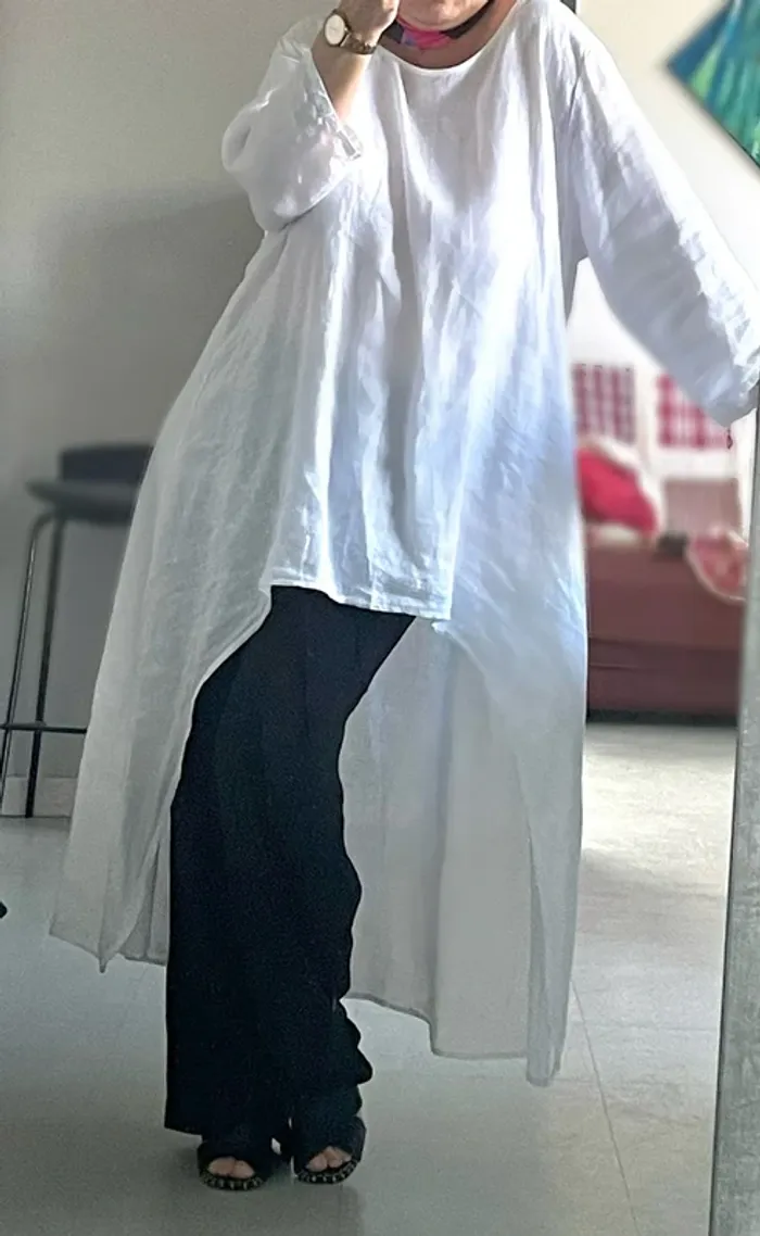 Le haut blanc - photo numéro 2