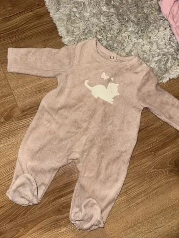 Pyjama velours - 1 mois