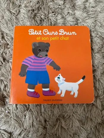 Livre petit ours brun