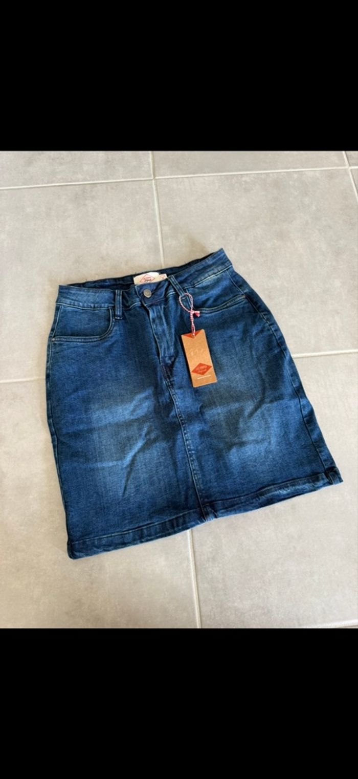 Jupe en jean Lee Cooper Taille 40 - photo numéro 1