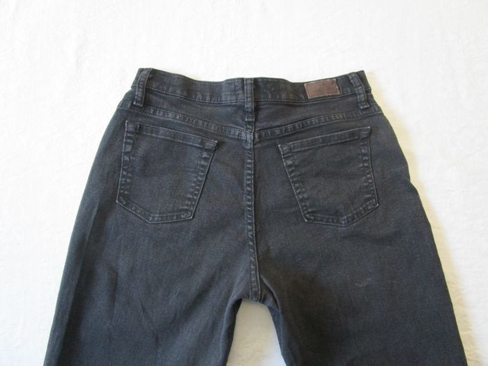 Jean femme LEE coupe droite Relaxed Mid Rise Taille 40 W30 L32 Noir (J272) - photo numéro 5