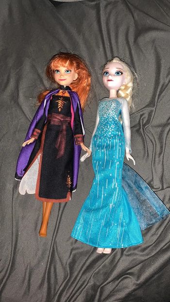 Anna et Elsa reine des neiges