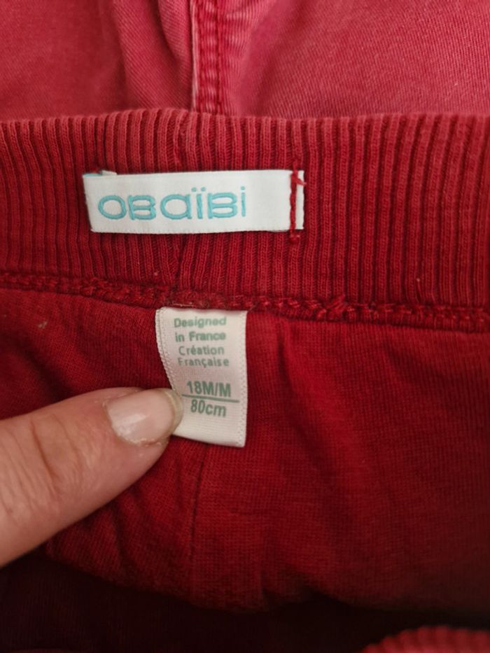 Pantalon bébé 18 mois obaïbi Coton - photo numéro 2