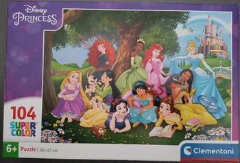 Puzzle enfant Disney princess 104 pièces 