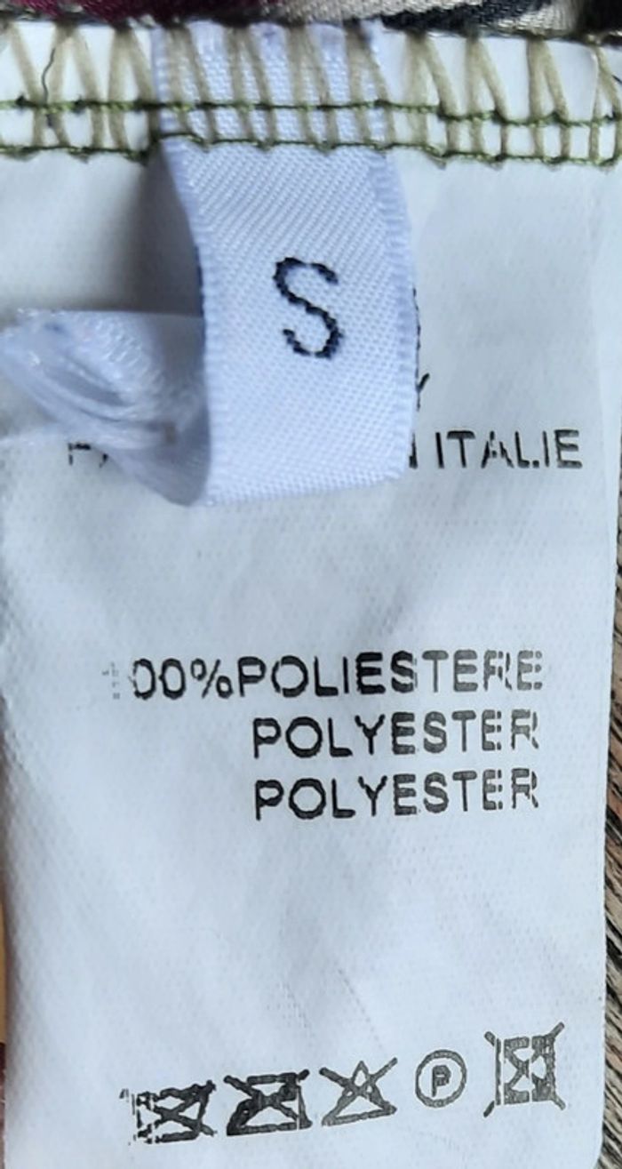 Blouse kaki à rayures S - photo numéro 5