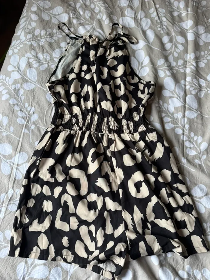 Combi short noir et blanche motifs - photo numéro 2