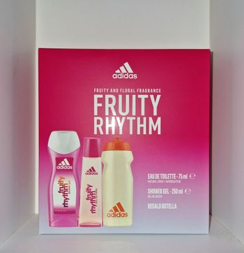 Coffret fruity rhythm parfum et gel douche adidas neuf