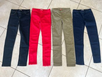 4 jeggings 12 ans 