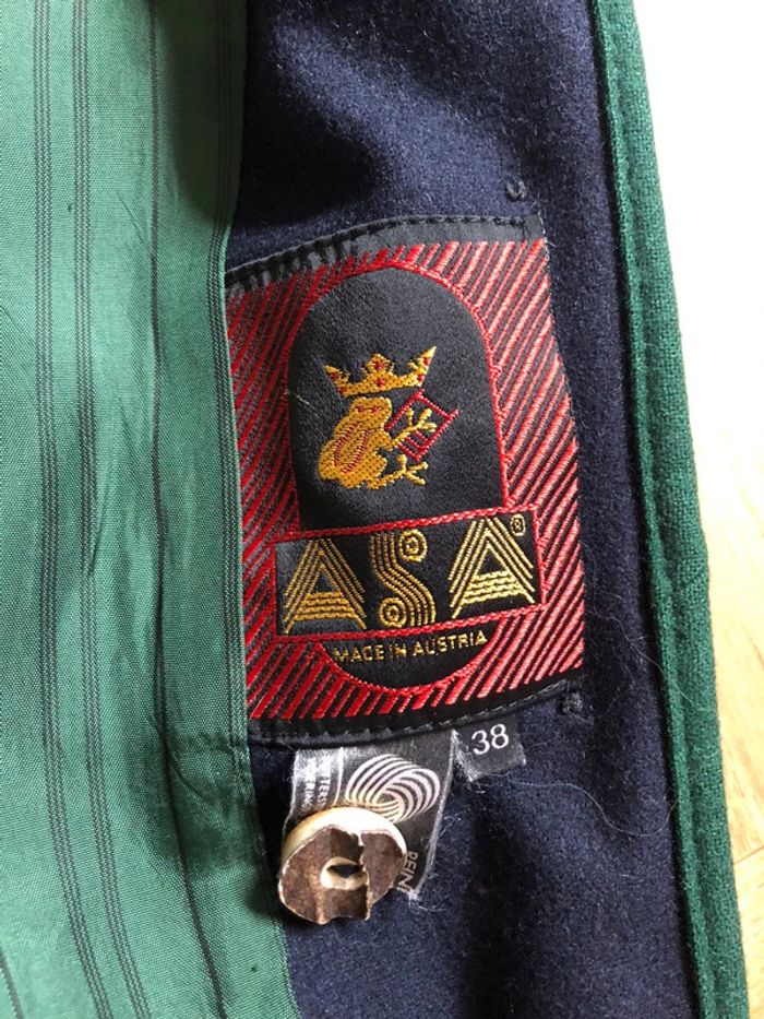 🇦🇹Blazer vintage pure laine vierge autrichien Trachten Tyrol wool blazer🇦🇹 - photo numéro 10