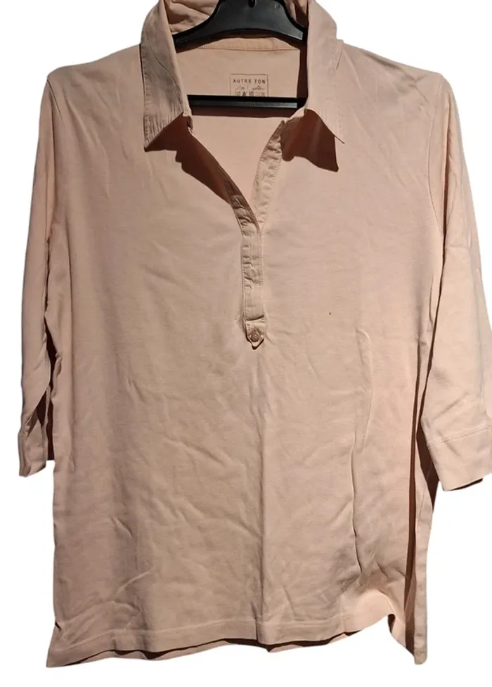 Blouse rose clair taille 3 en très bon état "autre ton"
