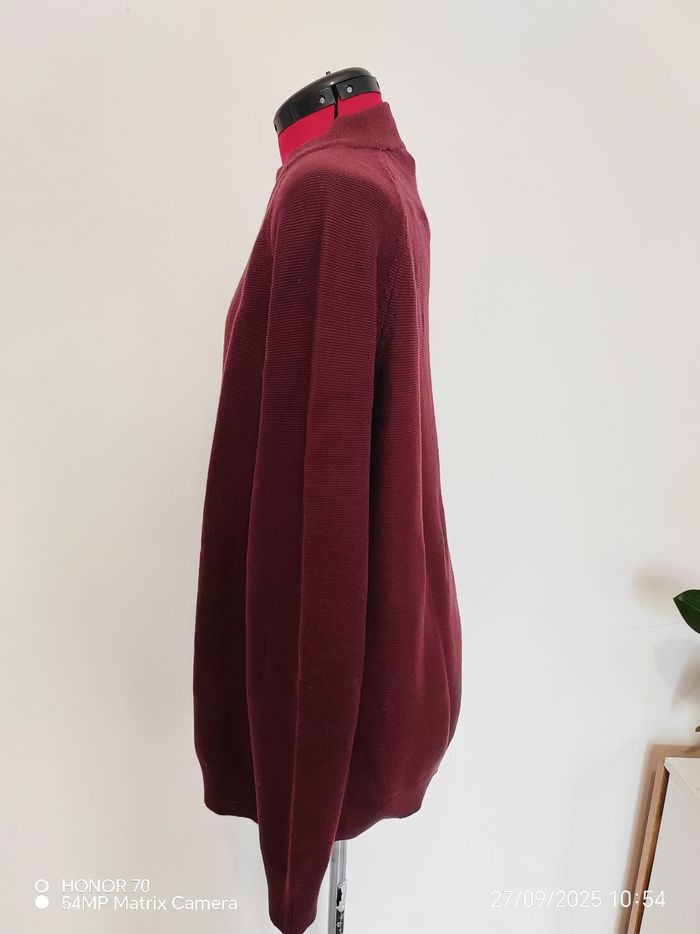 Pull bordeaux - photo numéro 4