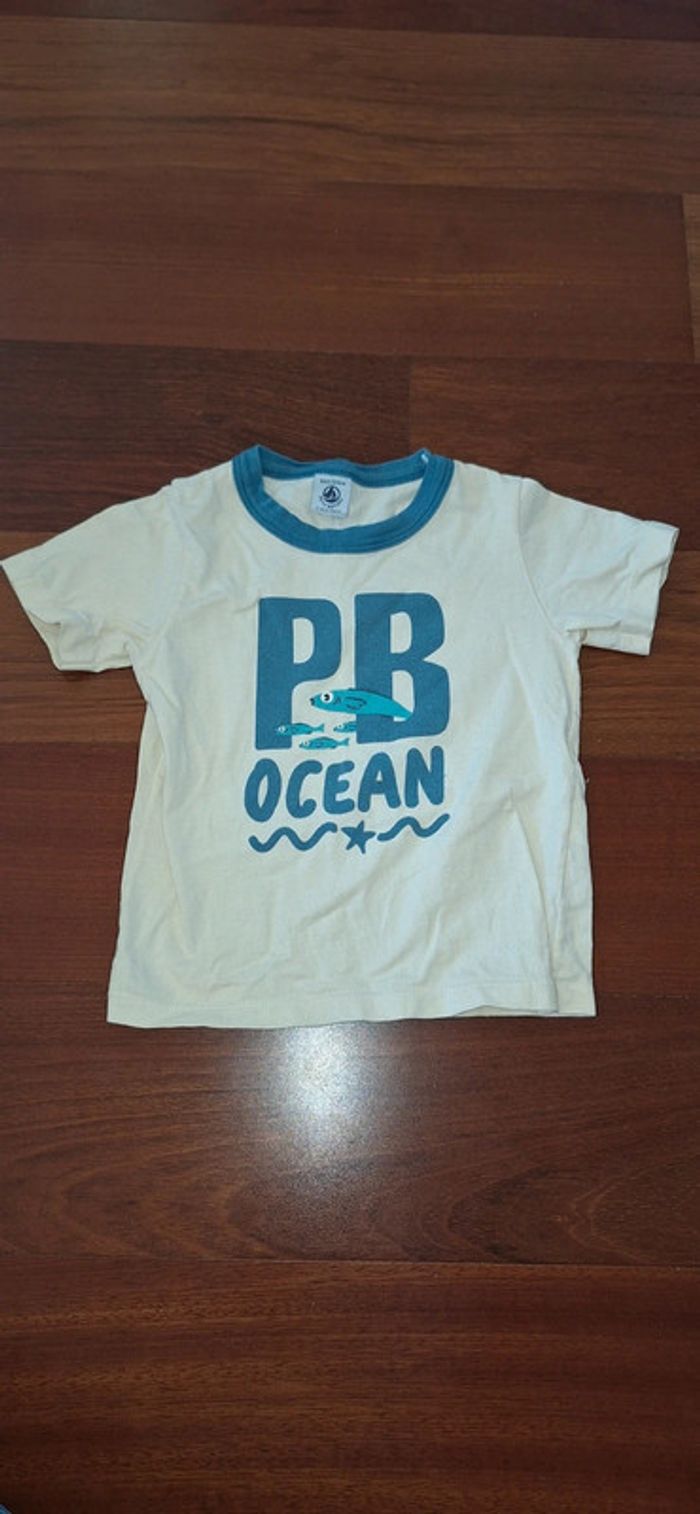 Tee-shirt petit bateau 4 ans