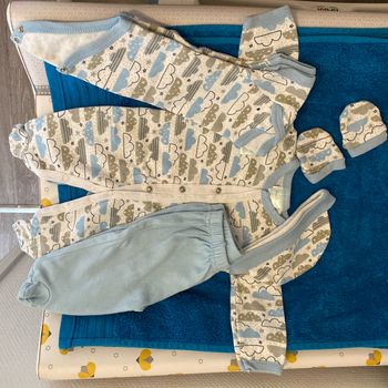 Ensemble grenouillère 0 à 3 mois