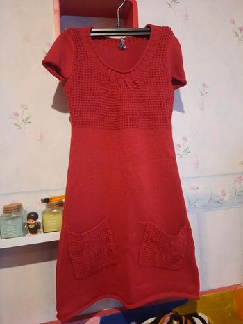 Robe d'hiver Spot (rouge), XS / 34 / 6