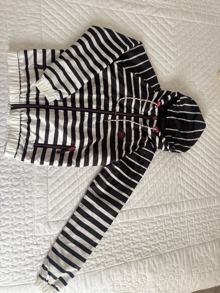 Veste coupe-vent rayée “Inside Take Risks” – Taille S
