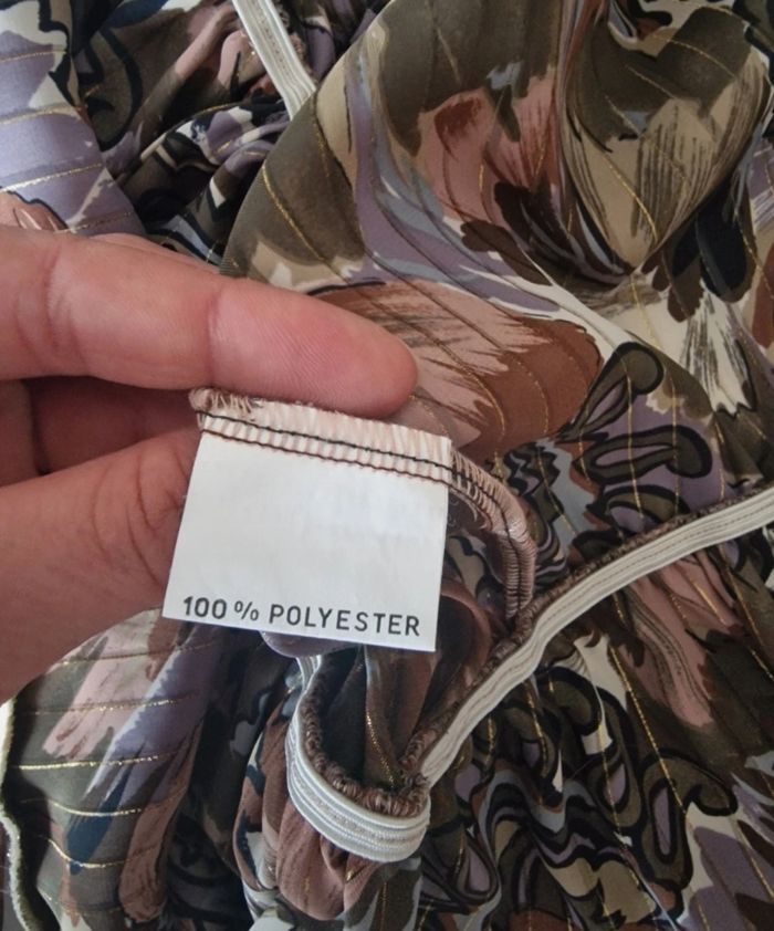 Blouse imprimé bouton - photo numéro 6