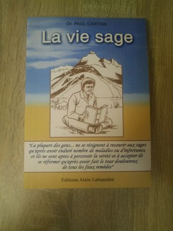Livre - la vie sage