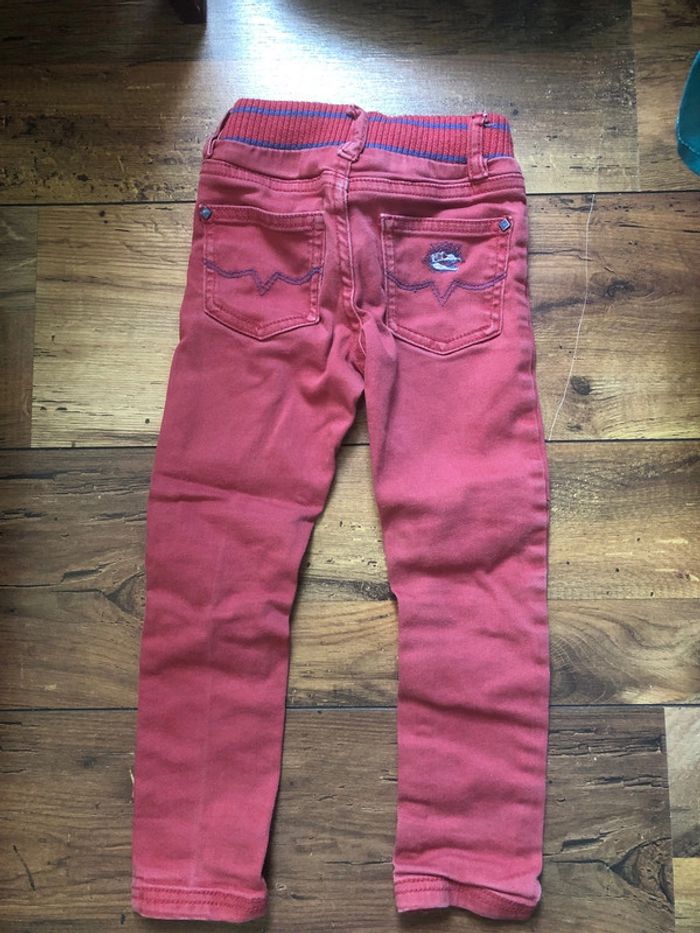 Jean rouge Sergent Major 4 ans - photo numéro 2