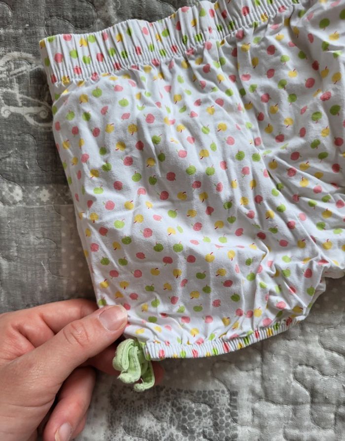 Short à motif pomme 12 mois - photo numéro 3