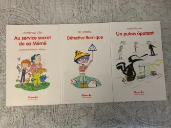Lot de 3 livres jeunesse École des loisirs – Collection Mouche